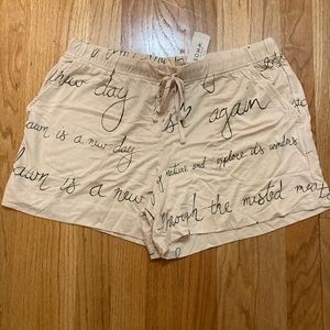 Soma Cool Nights shorts NWT